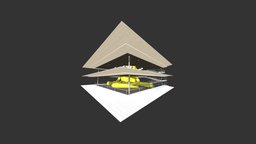 POOCH PAVILION pavilion, adventure, 3dprinting, scann3d, adventuretime, architecture, 3d, design, house, sketchfab, interior