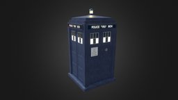 11th/12th TARDIS Exterior exterior, tardis, doctorwho, bluebox, petercapaldi, mattsmith, thedoctor, policebox, 12th, 11th