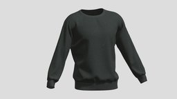 Gray Sweatshirt for men PBR Realistic cloth, shirt, t, vr, ar, mockup, uniform, sweater, costume, knit, men, outfit, hoodie, sweatshirt, marvelousdesigner, menswear, sportswear, mock-up, character, asset, game, 3d, man, sport, clothing, 3dmodeling, virtualfashion, digitalfashion