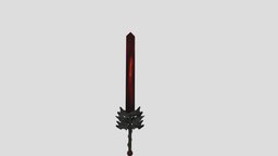 Twilight sword guildwars2, blockbench, minecraftmodels, minecraft-models, weapon, weapons, military, sword, fantasy, magic