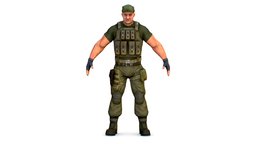 LowPoly Man Boss Slave Driver Chief Solder body, armor, armour, assassin, armored, vest, bulletproof, warrior, fighter, soldier, people, hunter, army, security, killer, pants, armory, shoes, boots, unit, important, head, personage, belt, men, glove, solder, mercenary, bald, nato, trousers, knight-armor, menswear, khaki, character, man, military, male, person, "guy", "bodyarmor", "bulletproofvest"