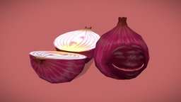 Reincarnation Nightmare onion, character, blender, animation