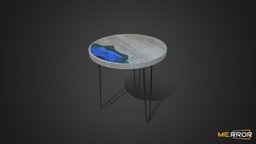 [Game-Ready] Modern Table modern, furniture, table, ar, 3dscanning, fancy, interior-design, designers, modern-furniture, modern-table, photogrammetry, model, 3dscan, interior, noai, 3d-scanned-object