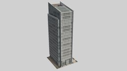 Marine Side Offices (cities:skylines Assets) office, tower, citiesskylines, architecture, gameasset, building, jp-regularcollection, jorgepuerta
