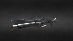 DC-15A Blaster Rifle rifle, trooper, and, mount, blaster, clone, mod, firearm, dc, ii, wars, star, 2, crisis, bannerlord, mg34, separatist, blade, dc-15a, 15a