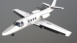 Cessna 500 Citation airplane, private, 500, airport, jet, cessna, citation