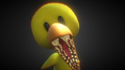 Yellow [RainbowFriends] games, yellow, unused, character, monster