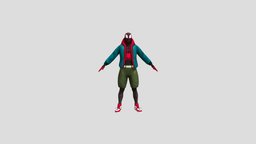 Spiderman handpainted spiderman, handpainted, 3d, lowpoly, hand-painted, spidermanlowpoly
