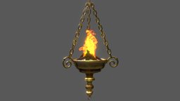 Medieval Lighting medieval, flame, gothic, blaze, fire, brazier, game-ready, candlelight, game-asset, fantasy-gameasset, gameasset, fantasy, light, gameready