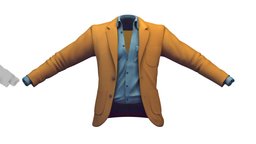 Cartoon High Poly Subdivision Blue Shirt Jacket body, volume, toon, leather, dressing, avatar, tshirt, cloth, fashion, hipster, jacket, clothes, rocker, brown, subdivision, collar, hood, casual, mens, suede, buttons, boobs, cuff, pockets, hoodie, sleeve, colorful, sweatshirt, hooded, sandy, jaket, baked-textures, pullover, pleats, outerwear, dressing-room, cartoon, man, blue, "clothing", "highpoly", "casualwear"