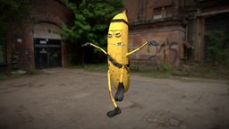 Lord Chiquita ninja, banana, anthropomorphic, evil