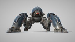 Fujin Rig (not complete yet) energy, fujin, warrobots, war, robot, shield, robots, warobots, walkingwarrobots, walkingwarobots, energyshield