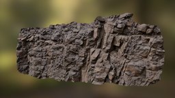 Quarry Cliff 2 Midpoly australia, cliff, photogrametry, quarry, granite, photscan, metashape, agisoft, photogrammetry, rock