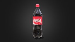Coca Cola Bottle drink, food, cola, coke, cocacola, coca-cola, cocacola3d, coca-cola-bottle, 3d, bottle, cocacolamodel