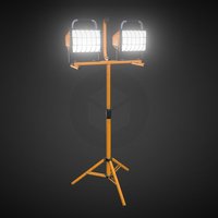 Work Light Tripod area, road, unreal, site, engine, pbr, construction, gameready