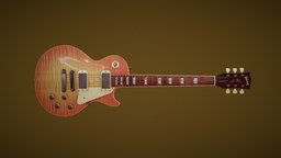 Gibson Les Paul Standard music, guitar, vintage, gibson, lespaul, blue, electric