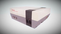 Nintendo NES gaming, nintendo, nes, museum, photogrammetry