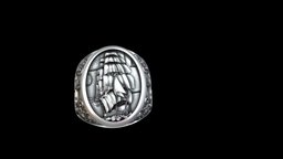 Ring Sailboat jewelry, silver, sailboat, fisher, jewellery-design, ring, seamen