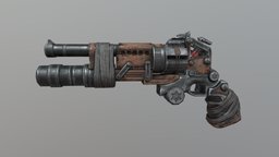 Screamer Gun : Bulletstorm Replica revolver, handgun, bulletstorm, gun