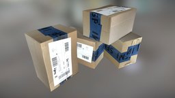 Cardboard boxes carton, card, boxes, cardboard, realistic, box, cardboardboxes, downloadable, cardbox, boite, free-download, cardboard-box, fedex, boxs, 3dsmax, free, download, cardboxes