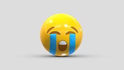 Apple Loudly Crying Face face, set, apple, messenger, smart, pack, collection, icon, vr, ar, smartphone, android, ios, samsung, phone, print, logo, cellphone, facebook, emoticon, emotion, emoji, chatting, animoji, asset, game, 3d, low, poly, mobile, funny, emojis, memoji