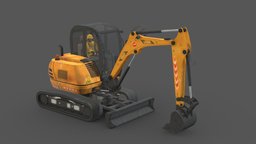bulldozer truck bulldozer, truck, vehicles, dump, trucks, machinery, mining, pack, mixer, large, truck-heavy-vehicle, truck-low-poly, low-poly, mobile, car, construction