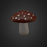 Mushroom base, project, mushroom, young, stephanie, tokala, asset, game, house