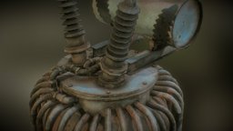 Old_rusty_motor assets, motor, rusty, old, game-model, rusty-metal, game, gameart, gameready, rusty-and-old