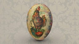 Osterei egg, volkskundemuseum, ester-egg, vienn-3d