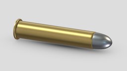 Bullet .50-90 rifle, action, army, bullet, ammo, firearms, explosive, automatic, realistic, pistol, sniper, auto, cartridge, weaponry, express, caliber, munitions, weapon, asset, game, 3d, pbr, low, poly, military, shotgun, gun, colt
