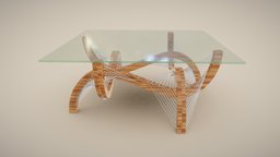 Contour Coffee Table contour, furniture, table, wires, contemporary, design-furniture