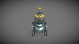 Zumby bug, videogame, enemy, characterdesign, robot