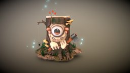 Monster Wood (Concept CHRIS RYNIAK) weapon, character, wood, stylized