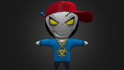 Robbie New York city Male Voodoo doll toy, doll, figurine, voodoo, robbie, collectible, hood, virtual-reality, vr-game, attitude, voodoo-doll, limited-edition, game, street, voodoo-people