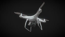 DJI Phantom 4 drone, camera, dji, dji-phantom-4-pro, flying-vehicle
