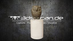 Owl owl, hq, 3dsscan, sonyalpha, agisoft, photogrammetry