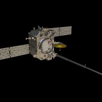 STEREO spacecraft, science, blender, space