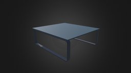 Square Glass Coffe Table cinema, room, square, vray, coffee, visualization, obj, furniture, table, chrome, living, fbx, max, cgaxis, glass, model, 3ds, interior, c4d