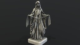 Mara Statue for Skyblivion skyblivion, elderscrolls, gameasset