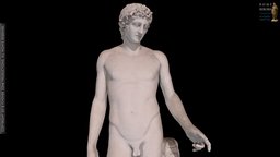 Apollo , so-called "Adonis of Centocelle" archaeology-3dmodel-photogrammetry, photgrammetry-history