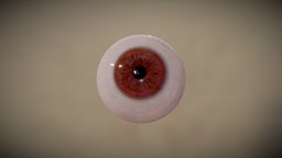 Animated Eye Ball eye, shape, keyshot, substancepainter, substance, blender, animated