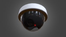 Round Camera camera, game-ready, blender-3d, downloadable, game-asset, low-poly-model, observer, free-model, low-poly, game, animation, free, download