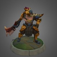 Beast Hunter Tryndamere warrior, leagueoflegends, tryndamere, fantasy