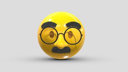 Apple Disguised Face face, set, apple, messenger, smart, pack, collection, icon, vr, ar, smartphone, android, ios, samsung, phone, logo, cellphone, facebook, emoticon, emotion, emoji, chatting, animoji, asset, game, 3d, low, poly, mobile, funny, emojis, memoji