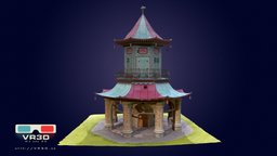 Chinese Pavilion in Vlašim, Czech Republic laserscanning, chinese, pavlion, realitycapture, photogrammetry, 3d, scan