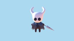 Hollow Knight humanoid, cute, chibi, avatar, indie, hollow, vrchat, game, free, knight