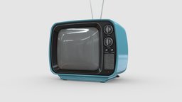 Retro  TV tv, vintage, retro, classic, substancepainter, substance