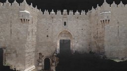 Damascus gate, Jerusalem gate, medieval, jerusalem, damascus, wall