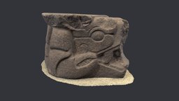 Crab-shaped seat from Palo Verde, Guatemala crab, arqueologia, guatemala, mesoamerica, pre-columbian, maya, archaeology, concept, sculpture, cotzumalhuapa
