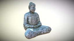 Buddha Statue buddha, 3d-scan, asia, china, tutorial, 3dscanning, statue, religion, budha, opensource, budda, buddah-statue, architecture, stone, rock, temple, budhisttemple